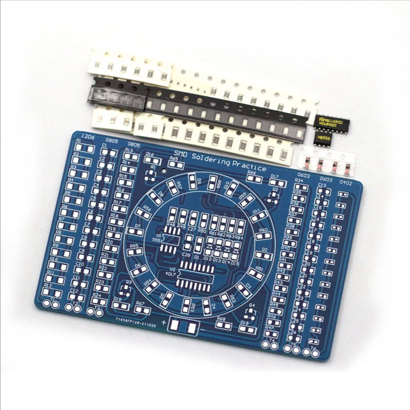 Diy Electronics Learning Kit - Smt smd componente eletrônico placa de