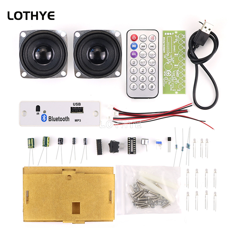 Diy Electronics Project Kit - Mini Amplificador de Áudio Bluetooth 3W*2,