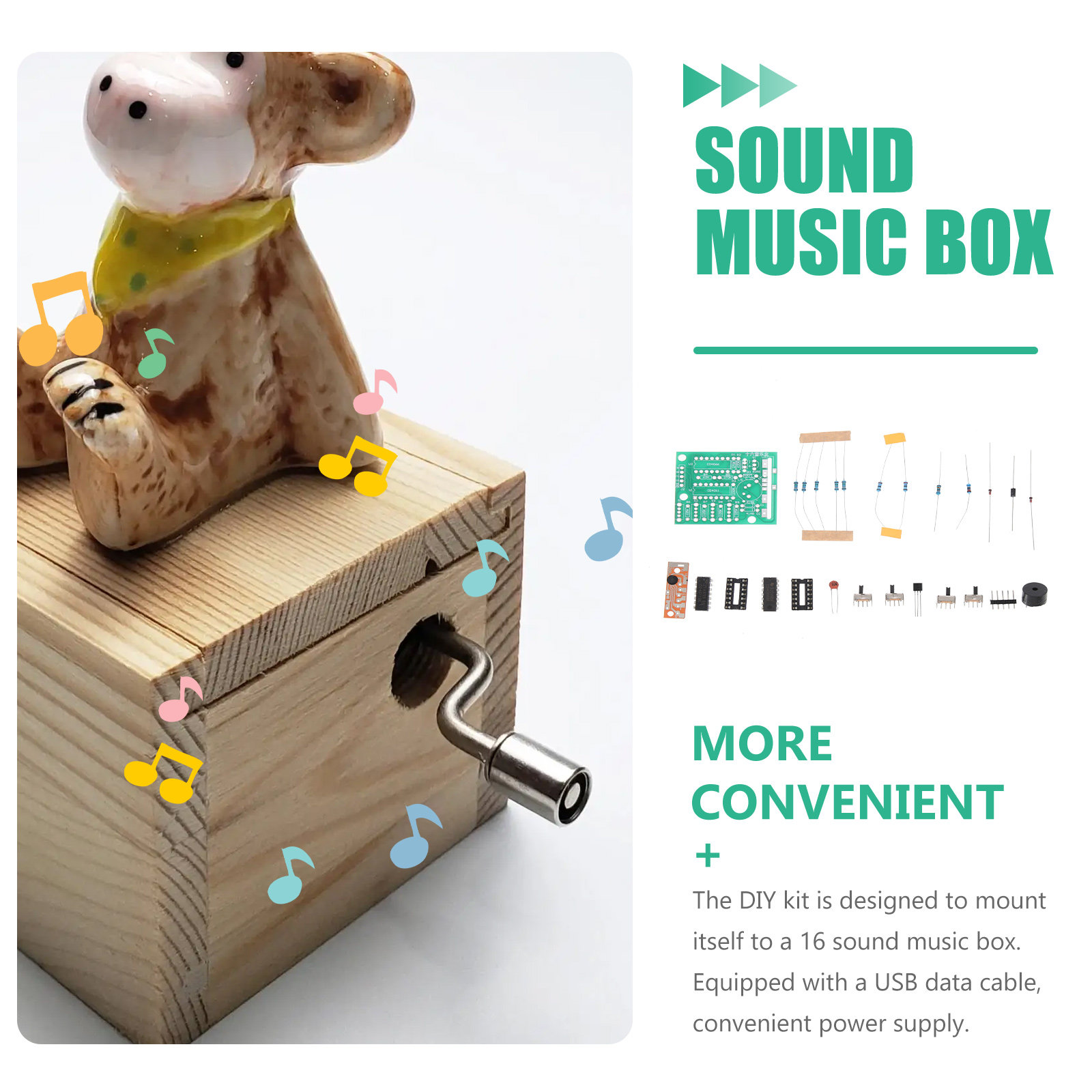 1 conjunto de componentes elet - Diy Electronics Box avaliação e preço