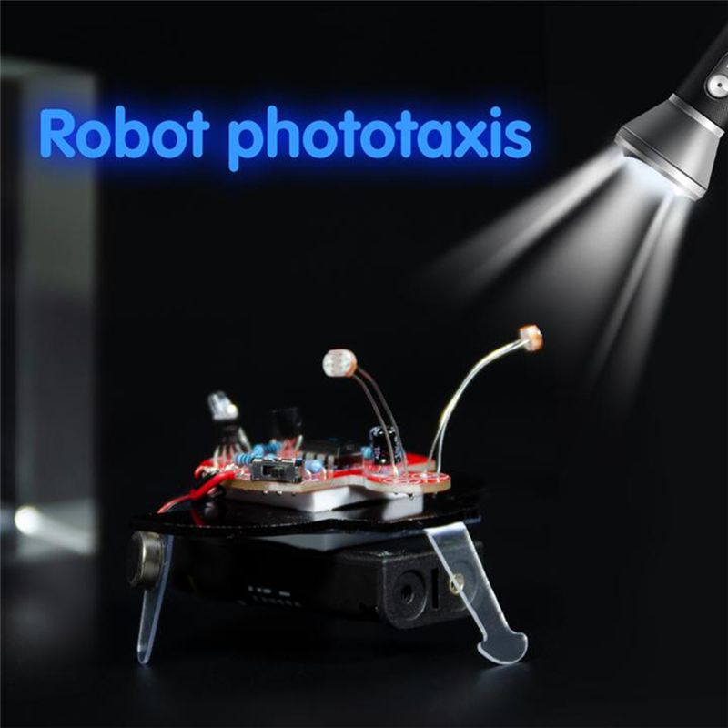 * A89Z Firefly Robô Fotossensí - Diy Electronics Learning Kit avaliação e preço