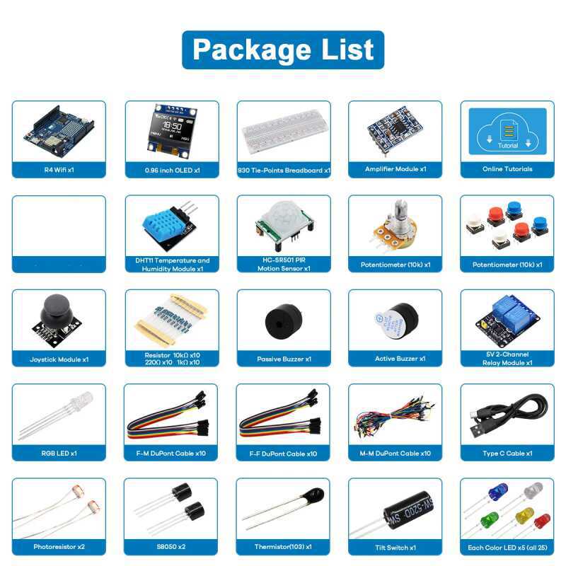 Kit de Iniciação ao Desenvolvi - Diy Electronics Learning Kit avaliação e preço