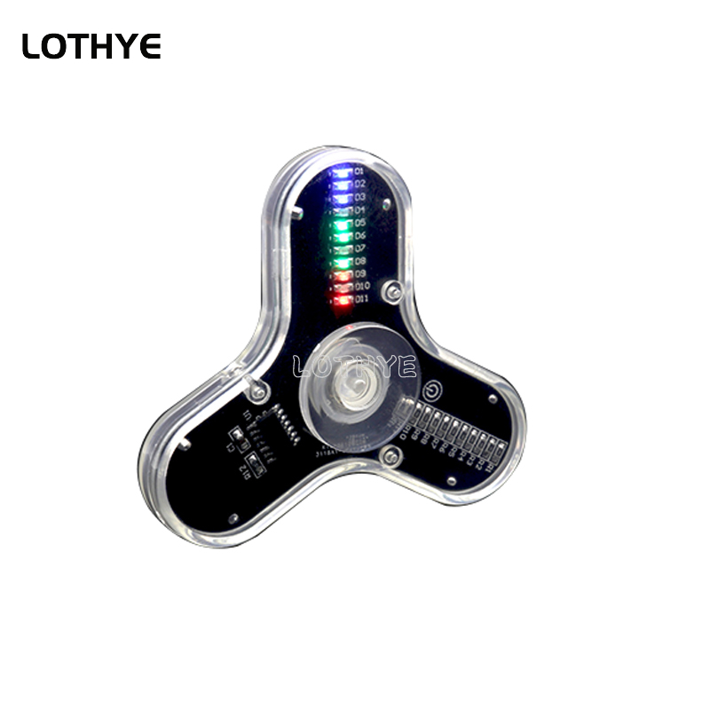 Led fidget spinner fabricação  - Diy Electronics Project Kit avaliação e preço