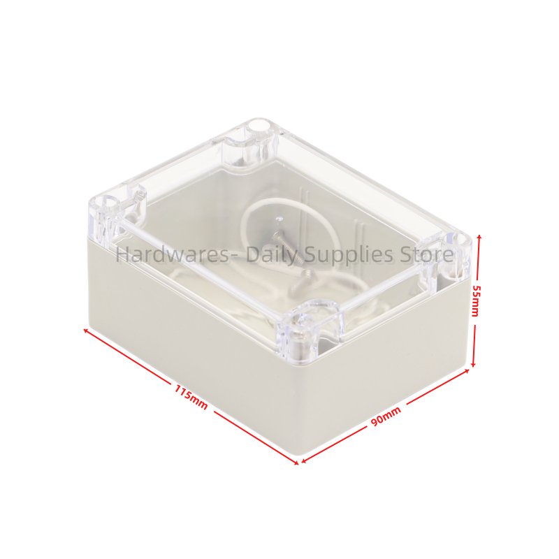 1 peça 115x90x55mm caixa de pl - Diy Electronics Box avaliação e preço