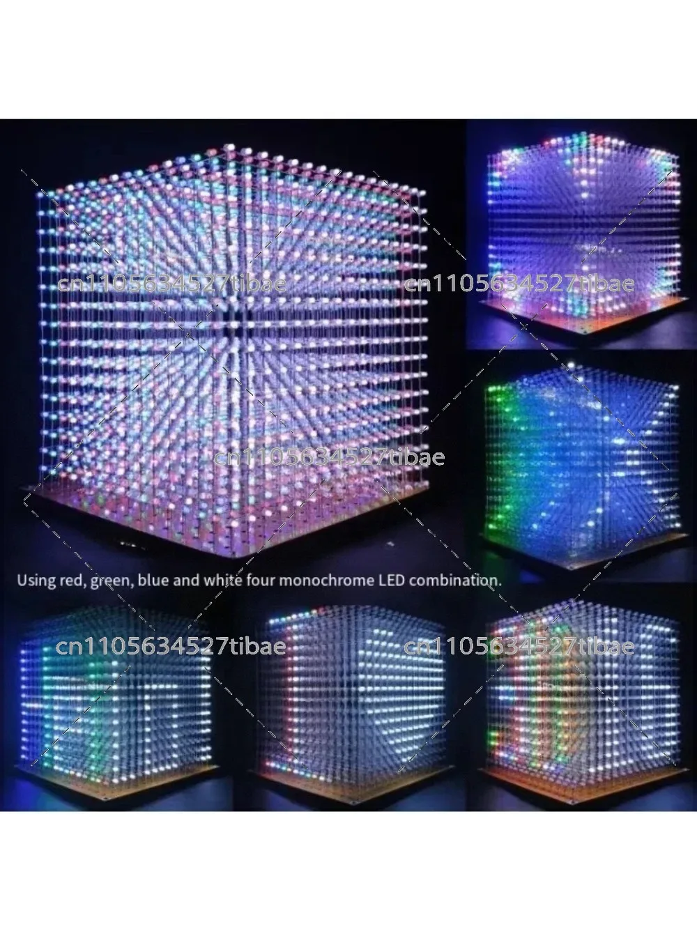 Kit de Cubo de Luz 3D16mini 16 - Diy Electronics Project Kit avaliação e preço
