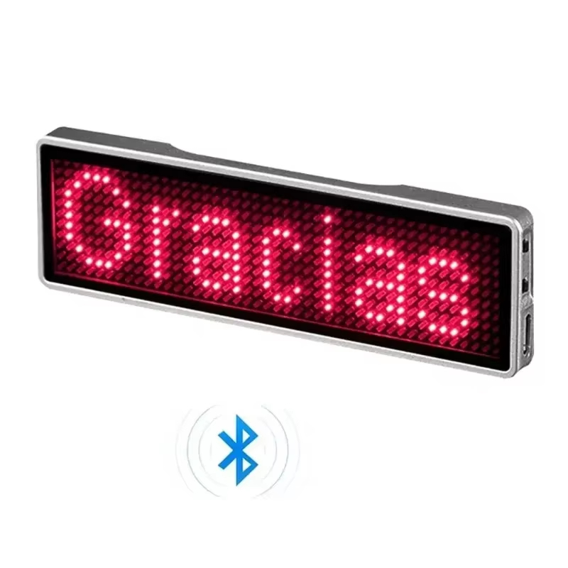 Crachá de Nome com Módulo LED  - Diy Electronics Project Kit avaliação e preço